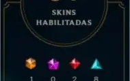CONTA LOL: COM 34 SKINS - 73 CHAMPIONS - BORDA PLATINA