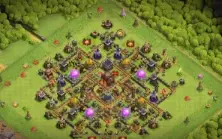 Conta Clash of Clans CV10+ Obstáculos raros na vila