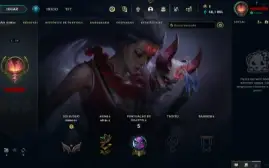 Conta Lol Ferro 4 - Skin Diana Lua Sangrenta