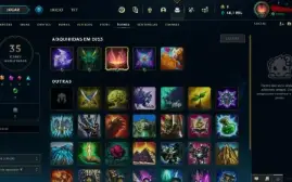 Conta Lol Ferro 4 - Skin Diana Lua Sangrenta