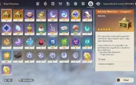 GENSHIN IMPACT - AR55, 32T5⭐Ganyu C1 + Bis, Nahida + Bis...