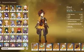 GENSHIN IMPACT - AR55, 32T5⭐Ganyu C1 + Bis, Nahida + Bis...