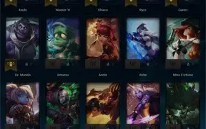 conta plat 2  57% winrate