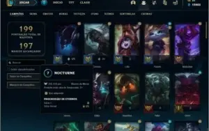 Conta platina 4 com 48 skins e 75 champs ( MAIN SUPORTE )