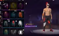 Conta Ff Lvl 37 Com Angelical Vermelha