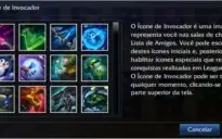 CONTA LEAGUE OF LEGENDS - OURO III - 286 SKINS
