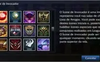 CONTA LEAGUE OF LEGENDS - OURO III - 286 SKINS