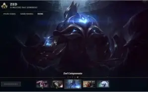 Conta League Of Legends Platina II