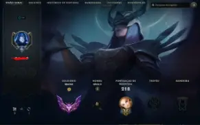 conta lol 2011  com kayle juiza e rammus rei 