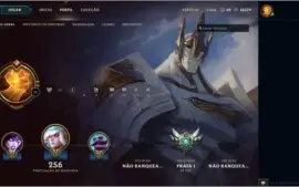 Conta Prata 1 com mais de 720 skins