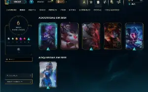 Esmeralda 3 com 40 Champs e 6 Skins