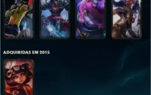 Conta League of Legends Platina 1 88 Campeões 61 Skins