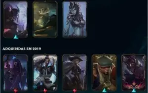 Conta League of Legends Platina 1 88 Campeões 61 Skins
