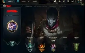 Conta League of Legends Platina 1 88 Campeões 61 Skins