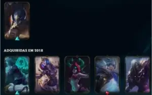 Conta League of Legends Platina 1 88 Campeões 61 Skins