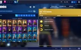 Conta Fortnite com Salve o Mundo
