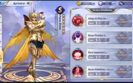 Conta saint seiya aweking nivel 61 A-17