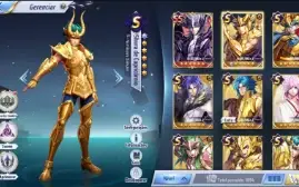 Conta saint seiya aweking nivel 61 A-17
