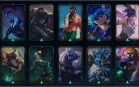 CONTA LOL 🌟 UNRANKED 🌟 101 SKINS 🌟 143 CAMPEOES