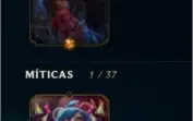 CONTA LOL 🌟 UNRANKED 🌟 101 SKINS 🌟 143 CAMPEOES