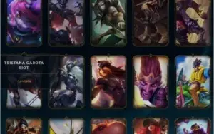 CONTA LOL 🌟 UNRANKED 🌟 101 SKINS 🌟 143 CAMPEOES