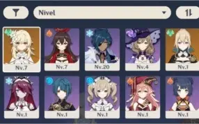 Conta de genshin com Jean ar10