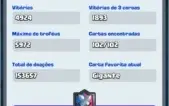 Conta Clash Royale - 3.567 gemas, Nível 13
