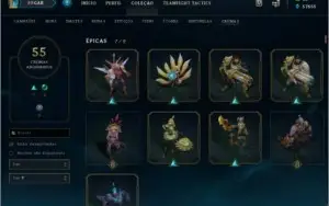 CONTA LOL LVL 242/ PLATINA 1/ TODOS OS CAMPEOES/ 231 SKINS