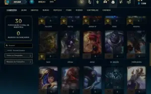 Diamante 1 ( 75 PDL ) com 37 Champs e 3 Skins
