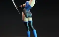 Kitana Mortal Kombat 2024 - 3D Stl