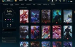 Conta Ouro 4 Com Twitch medieval + Warwick Selvagem (raras)