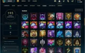 Conta Ouro 4 Com Twitch medieval + Warwick Selvagem (raras)