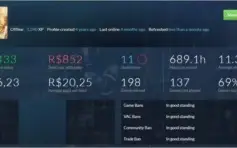 Venda conta steam (198 jogos)