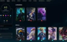 Conta League of Legends Full Acesso - 130 Champs e 40 Skins