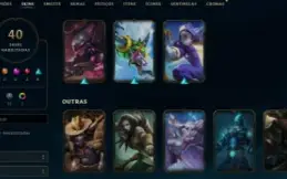 Conta League of Legends Full Acesso - 130 Champs e 40 Skins