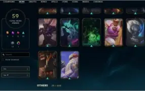 (CHEAP)ServerNA✅ Galax Pass ✅59 Skins ✅7 Rune Pages✅LVL-228✅