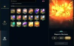 Conta league of legends com 382 (5 ultimetes/ 28 lendarias)