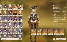 AR55, 16T5 Navia + Bis, Nahida + Bis, Nilou + Bis, Shogun...