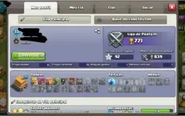 Conta clash cv5 muros Full cc3 com troca de Nick