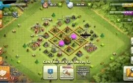 Conta clash cv5 muros Full cc3 com troca de Nick