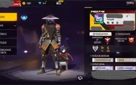 conta freefire mestre cheia de skin barata