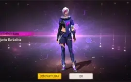 conta freefire mestre cheia de skin barata