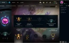 Conta LOL ANTIGA 166 SKINS
