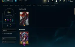 conta league of legends