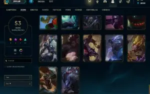 conta league of legends