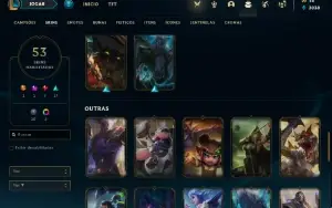 conta league of legends