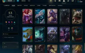 conta league of legends