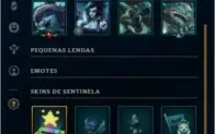Conta main ADC, lv30 16K de EA, Varias skins nos espólios.