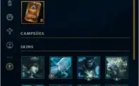 Conta main ADC, lv30 16K de EA, Varias skins nos espólios.
