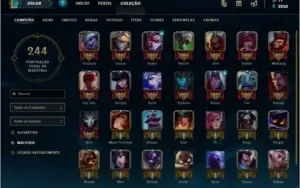 Conta League of Legends Platina 2 - 63 campeões / 24 Skins